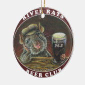 Rats Beer Club Keramisch Ornament (Links)