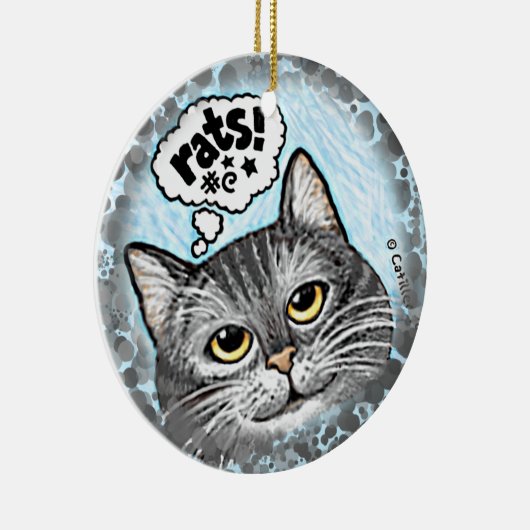 Rats Cat ornament (Rechts)