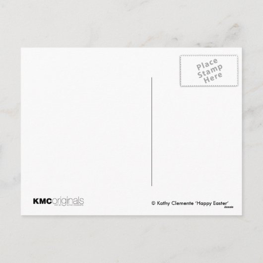 Rats Easter Baskets Briefkaart (Achterkant)