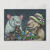 Rats Easter Baskets Briefkaart (Voorkant)