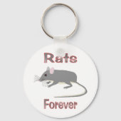 Rats Forever Sleutelhanger (Voorkant)