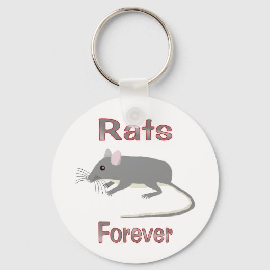 Rats Forever Sleutelhanger (Voorkant)