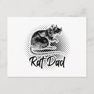 Rats Papa Rodent House-rat Pet Gift Briefkaart