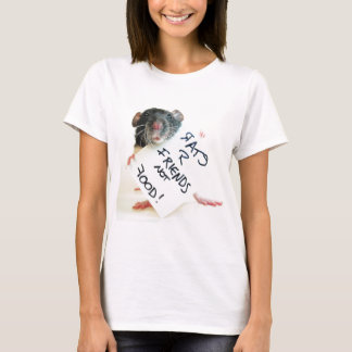Rats R Friends Not Food T-shirt