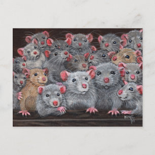 Rats Rattie Reunion 2 Briefkaart
