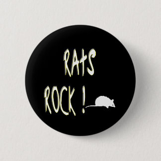 Rats Rock. Knoop Ronde Button 5,7 Cm