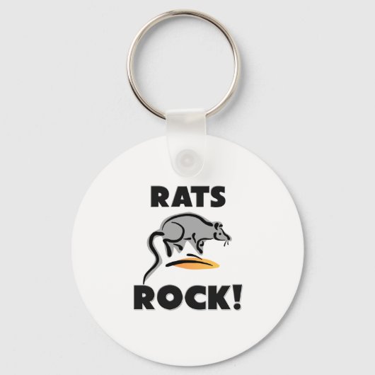 Rats Rock Sleutelhanger (Voorkant)
