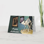 Rats, Skeletons en Witches Halloween Card Kaart (Voorkant)