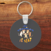 Rats Spelled Backwards Is Star Funny Rat Meme Rat  Sleutelhanger (Voorkant)