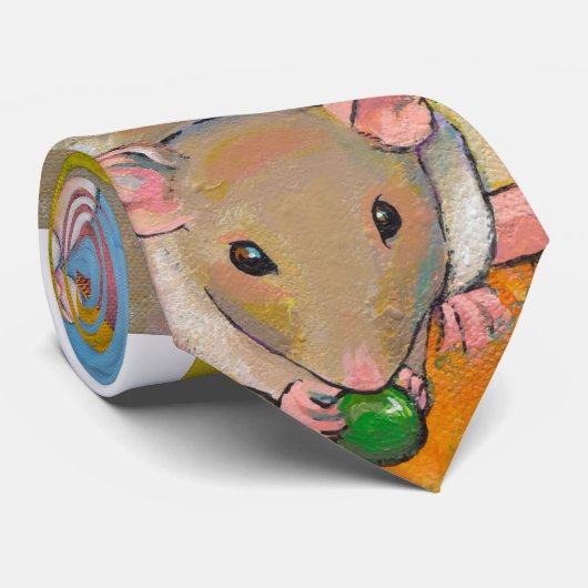 RATS! Stropdas van de meest fantastische rat - dum (Opgerold)