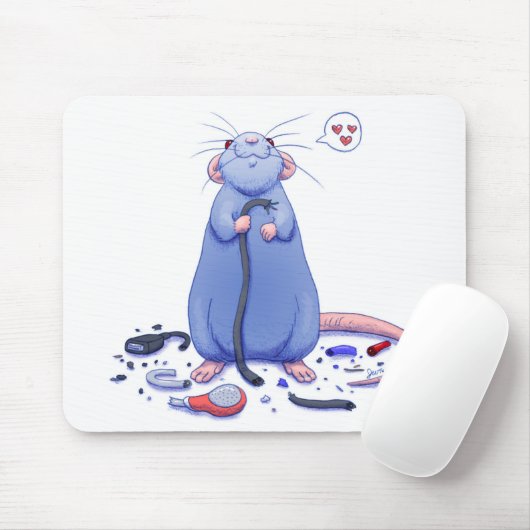 Rats'n Wires Mousepad Muismat (Met muis)