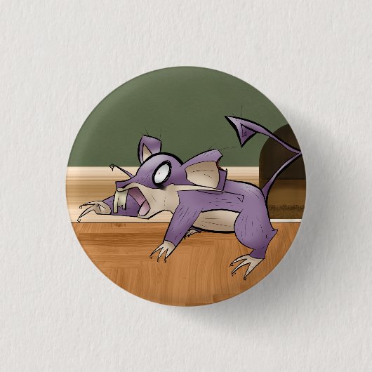 Ratt Ata Ronde Button 3,2 Cm (Voorkant)