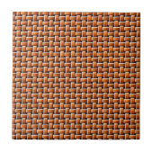 Rattan texture tegeltje (Voorkant)