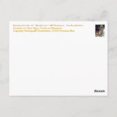 Ratte No. 01 * Rat * Ratten-Postkarten* Rat-Art-Po Briefkaart (Achterkant)