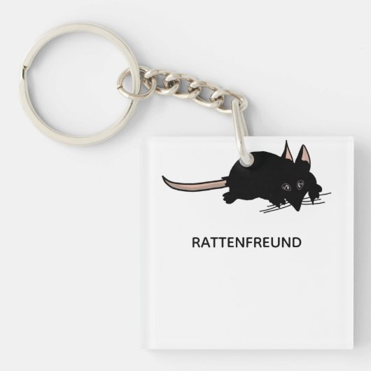 Ratte Sleutelhanger (voorkant)
