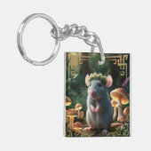 Ratte Sterrenbeeld Sleutelhanger (Voorkant Links)