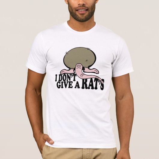 Ratten achter t-shirt (Voorkant)