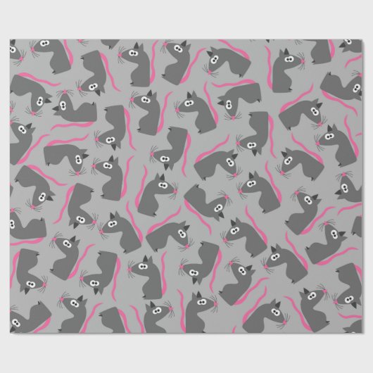 Ratten Cadeaupapier (Vlak)