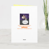 ratten die aanpasbare groetenkaart spreken kaart (Achterkant)