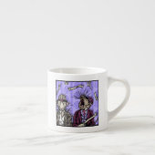 Ratten en Botten - Pop Gothic Nachtmerrie Surreal  Espresso Kop (Rechts)