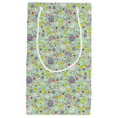 Ratten en muizen in het groen klein cadeauzakje (Voorkant)