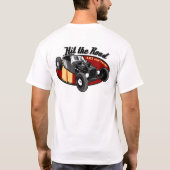 Ratten gaan racen t-shirt (Achterkant)