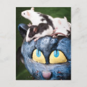 Ratten op het Briefkaart van de hersenen (Voorkant)