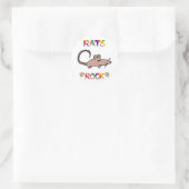 RATTEN ROTSEN RONDE STICKER (Tas)