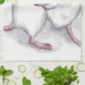 Ratten spelen keukenhanddoek (Gevouwen)