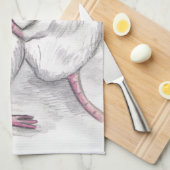 Ratten spelen keukenhanddoek (Quarter Fold)