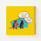 Ratten zijn schattig maar een beetje stinkend notitieboek (Achterkant)