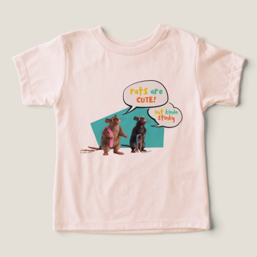 Ratten zijn Schattige, maar een beetje stinkend (Design voorkant)