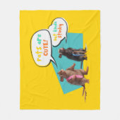 Ratten zijn Schattige, maar een beetje stinkend Fleece Deken (Voorkant)