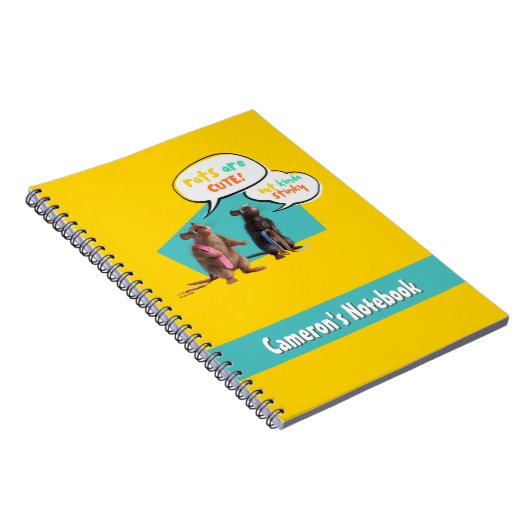 Ratten zijn Schattige, maar een beetje stinkend Notitieboek (Rechterzijde)