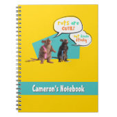 Ratten zijn Schattige, maar een beetje stinkend Notitieboek (Voorkant)