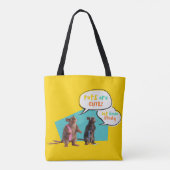 Ratten zijn Schattige, maar een beetje stinkend Tote Bag (Achterkant)