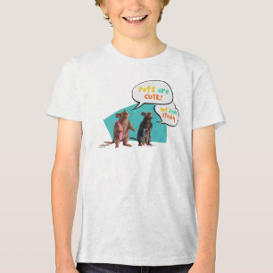 Ratten zijn Schattige, maar een beetje stinkend Tri-Blend Shirt