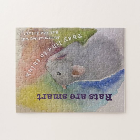 Ratten zijn slimme puzzel (Horizontaal)