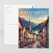 Rattenberg Oostenrijk Briefkaart (Voorkant / Achterkant)