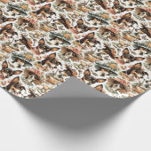  rattendrager naadloos cadeaupapier (Hoek)