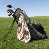  rattendrager naadloos golfhanddoek (Groen)