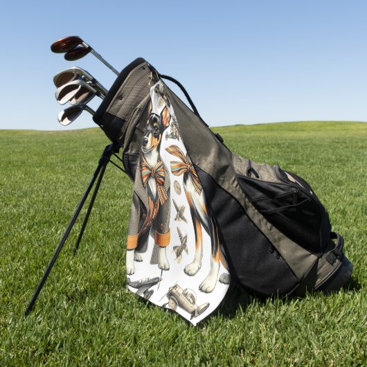  rattendrager naadloos golfhanddoek (Groen)