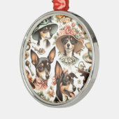 rattendrager naadloos metalen ornament (Links)