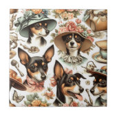  rattendrager naadloos tegeltje (Voorkant)