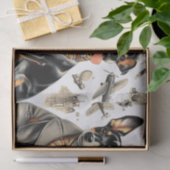  rattendrager naadloos tissuepapier (Geschenk)