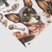 rattendrager naadloos tissuepapier (Detail)