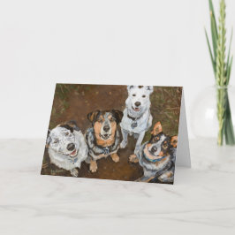 Rattenhonden Glimlachende Rundvee Honden en Helers Kaart