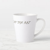 Rattenjaar emaille effect verjaardagslate mok (Rechts)