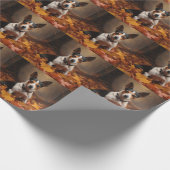 Rattenkruid in de herfst laat Herfst inspireren Cadeaupapier (Hoek)