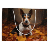 Rattenkruid in de herfst laat Herfst inspireren Groot Cadeauzakje (Achterkant)